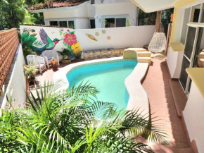Family house private pool and surrounded by nature